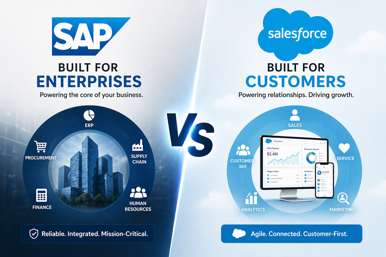 SAP VS SALESFORCE